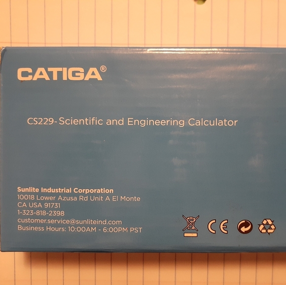Scientific Calculator with Graphic Functions - Catiga - Picture 2 of 4